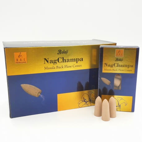 Vonné jehlánky "Tekoucí dým" - Balaji Malasa - Nag Champa