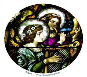 Samolepka Mandala TŘI ANDĚLÉ