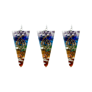 Přívěsek orgonit duhový rampouch