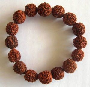 Náramek Rudraksha