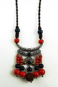 Náhrdelník Tibet z tyrkysu