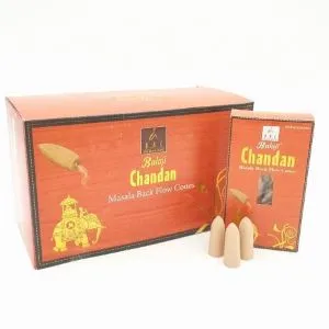 Vonné jehlánky "Tekoucí dým" - Balaji Malasa - Chandan