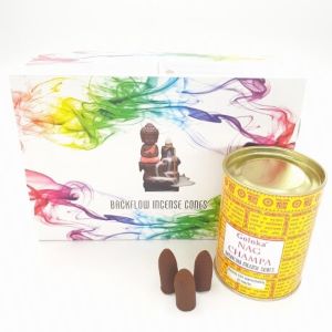 Vonné jehlánky "Tekoucí dým" - Goloka - Nag Champa