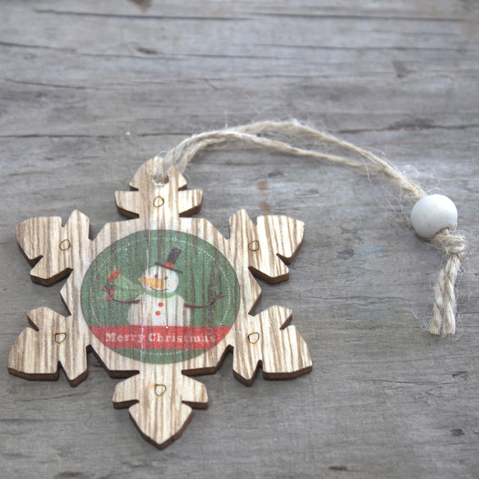 Vánoční ozdoba sněhulák