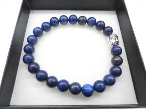 Náramek lapis lazuli s Buddhou v dárkové krabičce