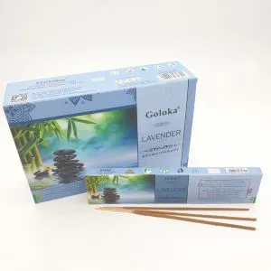 Goloka Aromatherapy vonné tyčinky Levandule 12 ks