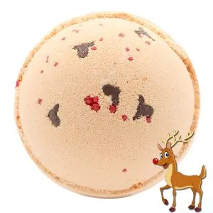 Šumivá bomba do koupele Rudolf Toffee & Caramel 180 g