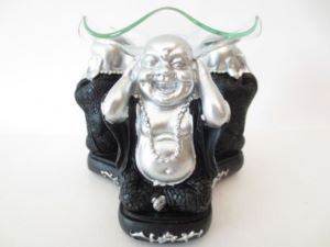 Aroma lampa tři Buddhové 12 x 11 cm